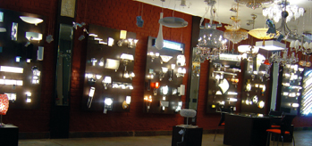 Fancy lights showroom