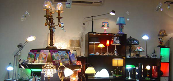 comercial light showroom,